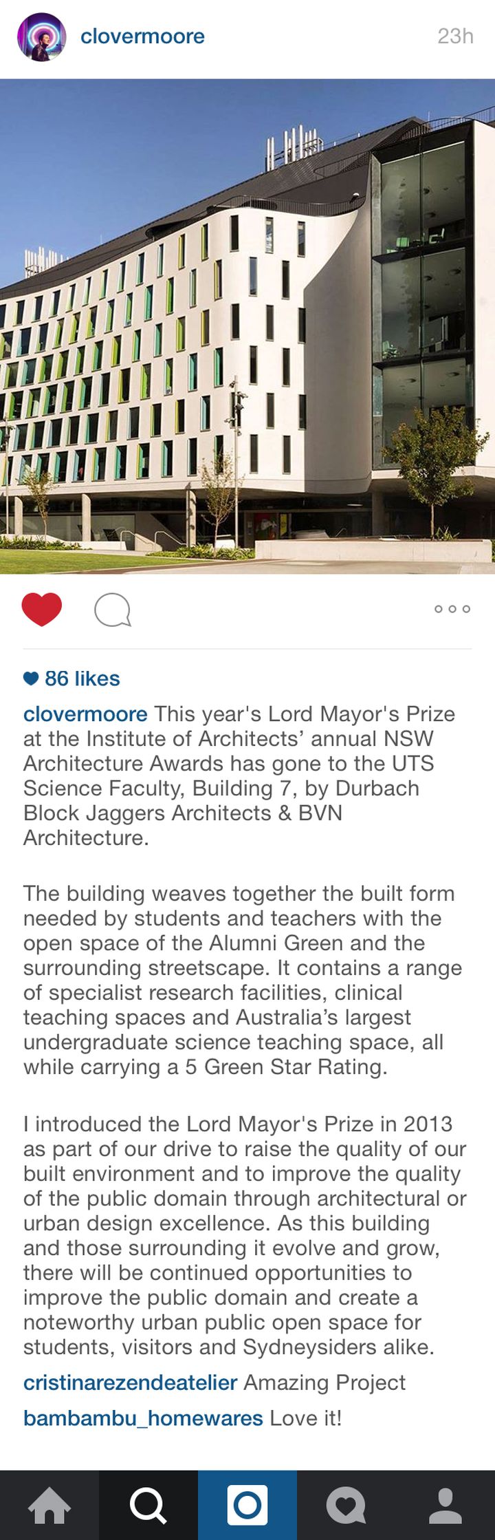  Lord Mayor's Prize on Instagram