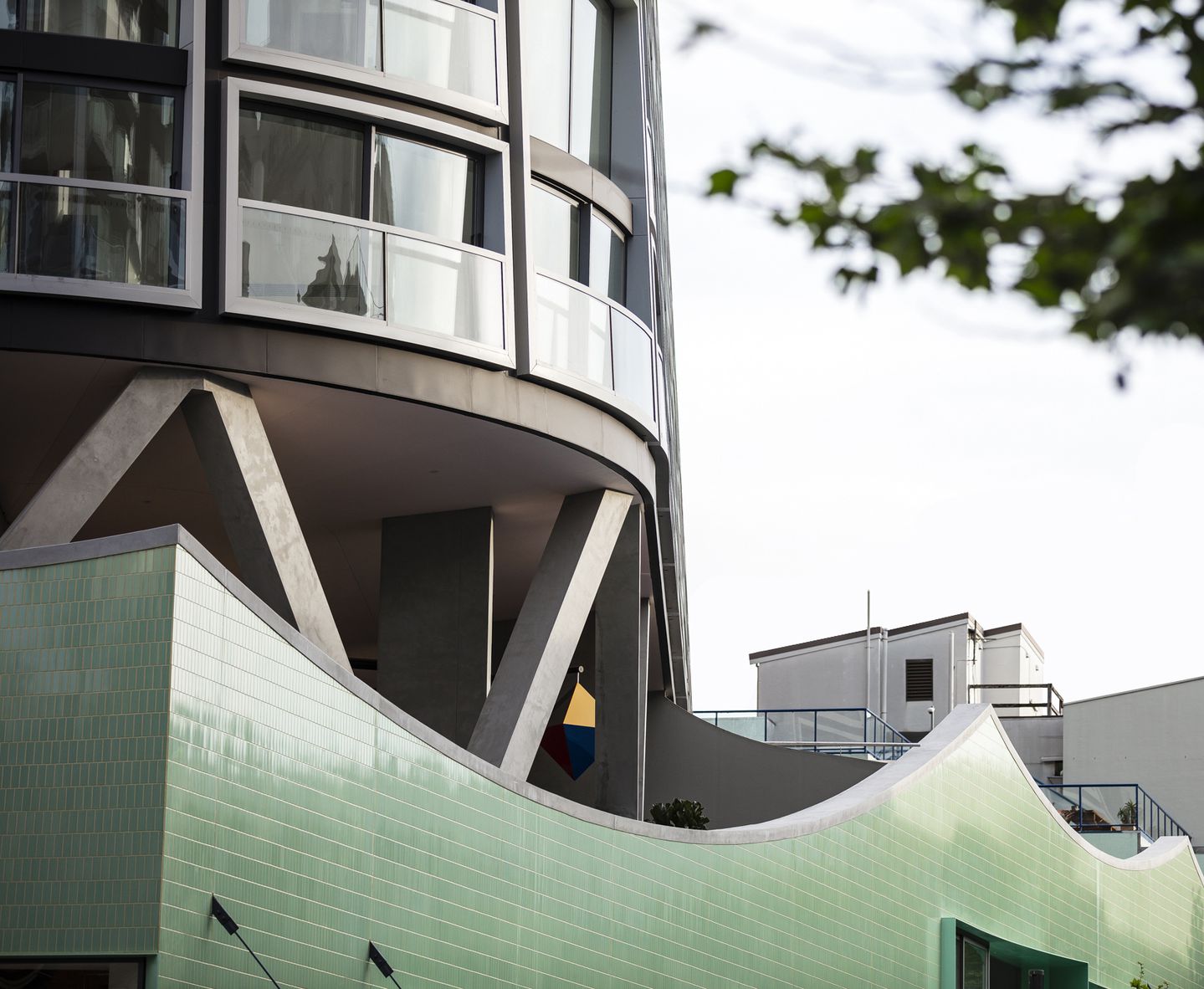 Omnia Potts Point apartments designed by Durbach Block Jaggers Architects Sydney