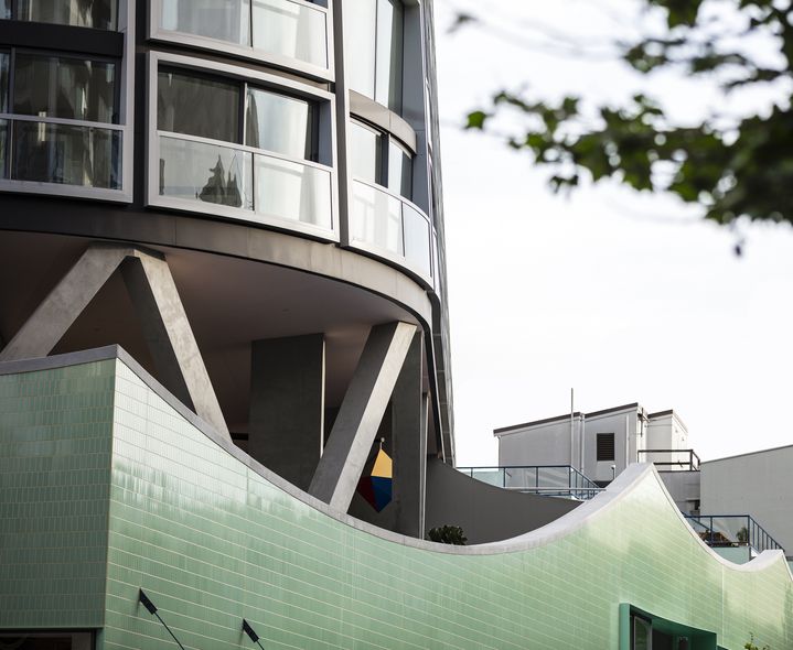  Omnia Potts Point apartments designed by Durbach Block Jaggers Architects Sydney