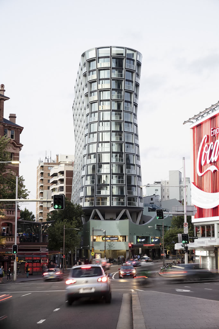  Omnia Potts Point apartments designed by Durbach Block Jaggers Architects Sydney